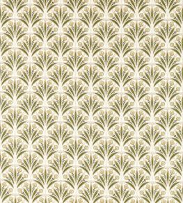 Attingham Fabric by Clarke & Clarke Sage/Blush