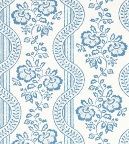 Aubrey Wallpaper by Sanderson Pottery Blue
