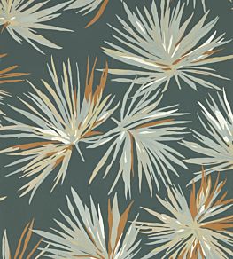 Aucuba Wallpaper by Harlequin Slate Topaz