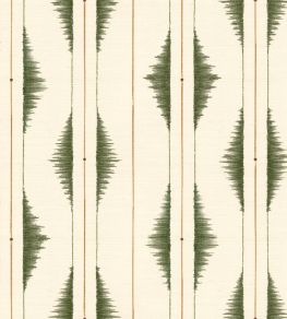 Azilal Embroidery Wallpaper by Coordonne Leaves