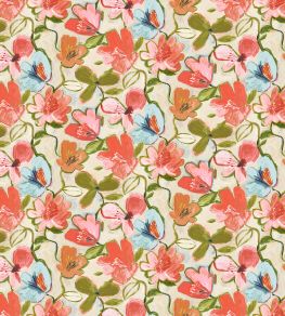 Baby Amelia Fabric by Arley House Chalk