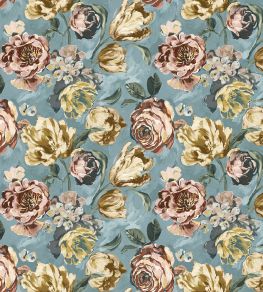Baby Bronte Fabric by Arley House Duck Egg