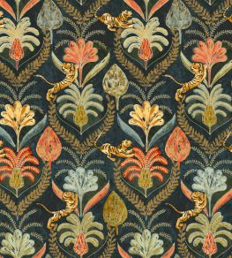 Baby Saranda Fabric by Arley House Himalayan Blue