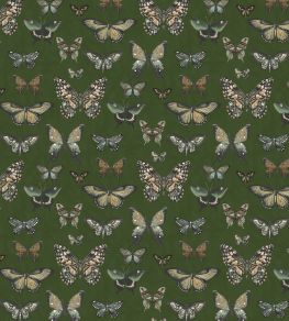 Baby Taman Fabric by Arley House Deep Green