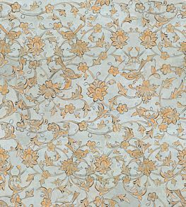 Backyard Flowering Wallpaper by MINDTHEGAP Ether Blue