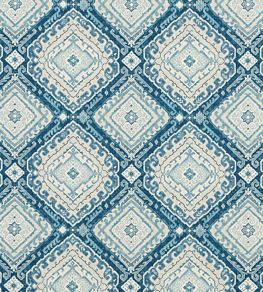 Rozel Fabric by Baker Lifestyle Indigo