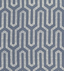 Santiago Fabric by Baker Lifestyle Indigo