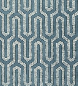 Santiago Fabric by Baker Lifestyle Teal