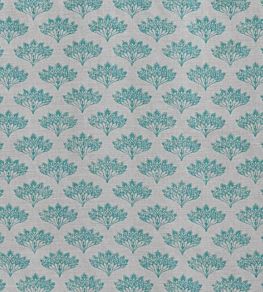 Peacock Fabric by Barneby Gates Teal