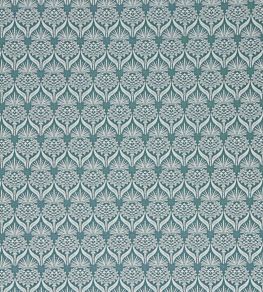 Artichoke Thistle Fabric by Barneby Gates Teal