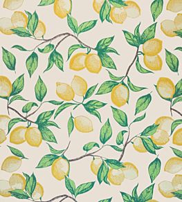 Capri Lemons Wallpaper by Barneby Gates Natural