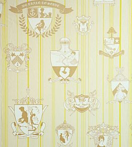 Carpe Noctem Wallpaper by Barneby Gates Lime & Gold