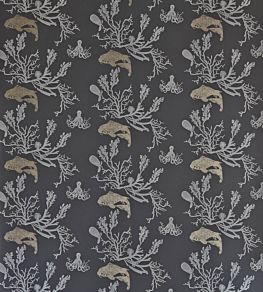 Coral Wallpaper by Barneby Gates Charcoal