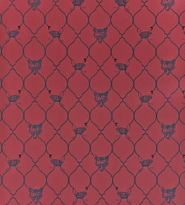 Fox And Hen Wallpaper by Barneby Gates Brick
