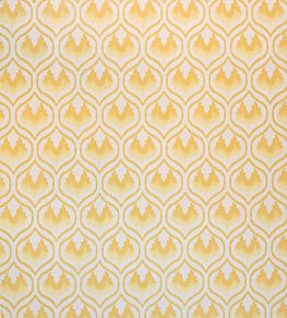 Ikat Heart Wallpaper by Barneby Gates Mustard