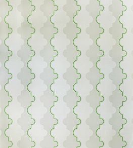 Jigsaw Stripe Wallpaper by Barneby Gates Green