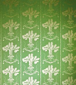 Lucky Charms Wallpaper by Barneby Gates Georgian Green
