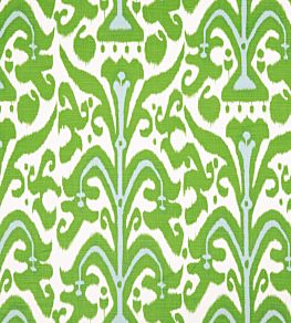 Belfour Fabric by Christopher Farr Cloth Green
