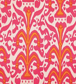 Belfour Fabric by Christopher Farr Cloth Hot Pink