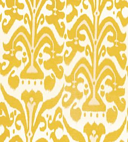 Belfour Fabric by Christopher Farr Cloth Lemon