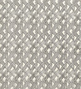 Belge Fabric by Christopher Farr Cloth Charcoal
