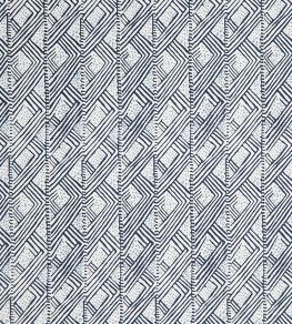 Belge Fabric by Christopher Farr Cloth Dark Indigo