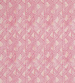 Belge Fabric by Christopher Farr Cloth Hot Pink