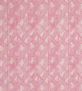 Belge Fabric by Christopher Farr Cloth Hot Pink