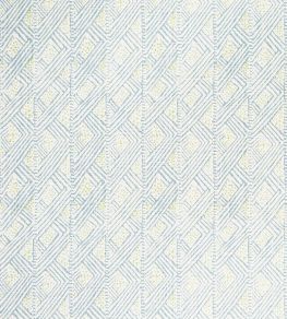 Belge Fabric by Christopher Farr Cloth Pale Blue