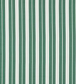 Belgravia Fabric by Clarke & Clarke Racing Green/Linen