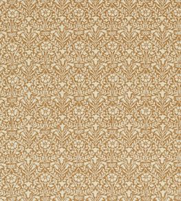 Bellflowers Weave Fabric by Morris & Co Bark