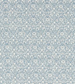 Bellflowers Weave Fabric by Morris & Co Mineral Blue
