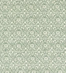 Bellflowers Weave Fabric by Morris & Co Seagreen