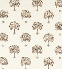 Bergamot Fabric by Clarke & Clarke Multi/Linen