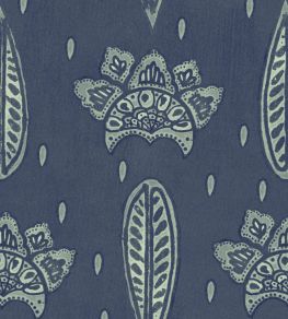 Bethel Batik Wallpaper by MINDTHEGAP Cobalt