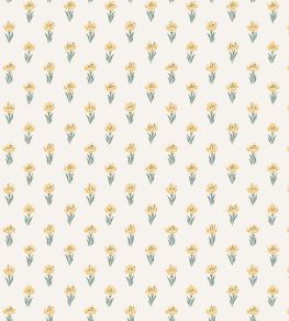 Betty Wallpaper by Sandberg Yellow