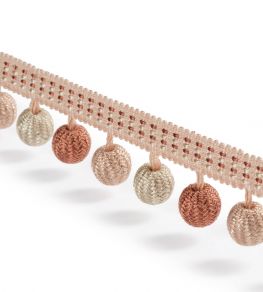 Bibury Drops Trim by James Hare Terracotta