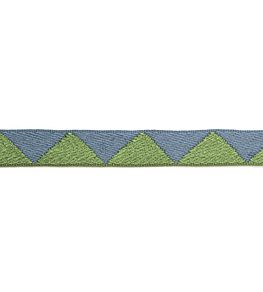 Big Top Tape Trim by Christopher Farr Cloth Green