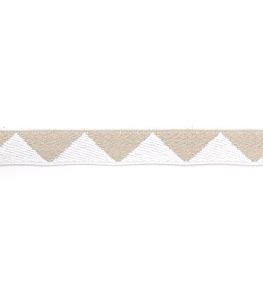 Big Top Tape Trim by Christopher Farr Cloth Natural