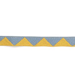 Big Top Tape Trim by Christopher Farr Cloth Old Blue