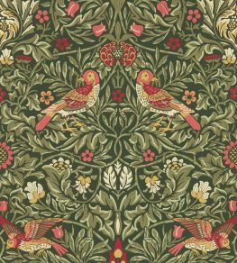 Bird Wallpaper by Morris & Co Wooded Dell