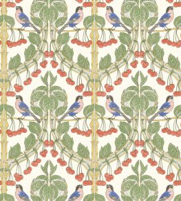Birds & Cherries Wallpaper by GP & J Baker Multi
