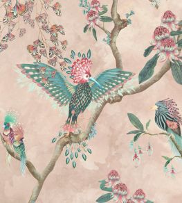 Birds In Paradise Wallpaper by Brand McKenzie Plaster