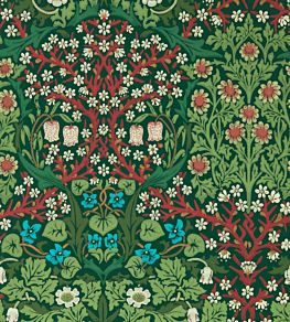 Blackthorn Wallpaper by Morris & Co Autumn