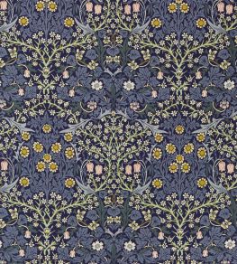 Blackthorn Weave Outdoor Fabric by Morris & Co Indigo