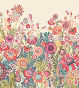Bloom Mural by Ohpopsi Rhubarb & Cream