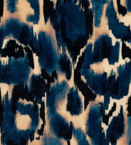 Blu Selvaggio Fabric by MINDTHEGAP Blue