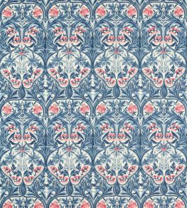 Bluebell Fabric by Morris & Co Indigo/Rose