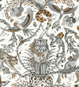 Bosque Dreams Wallpaper by Clarke & Clarke Bronze