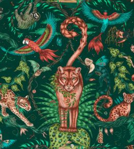 Bosque Dreams Wallpaper by Clarke & Clarke Forest